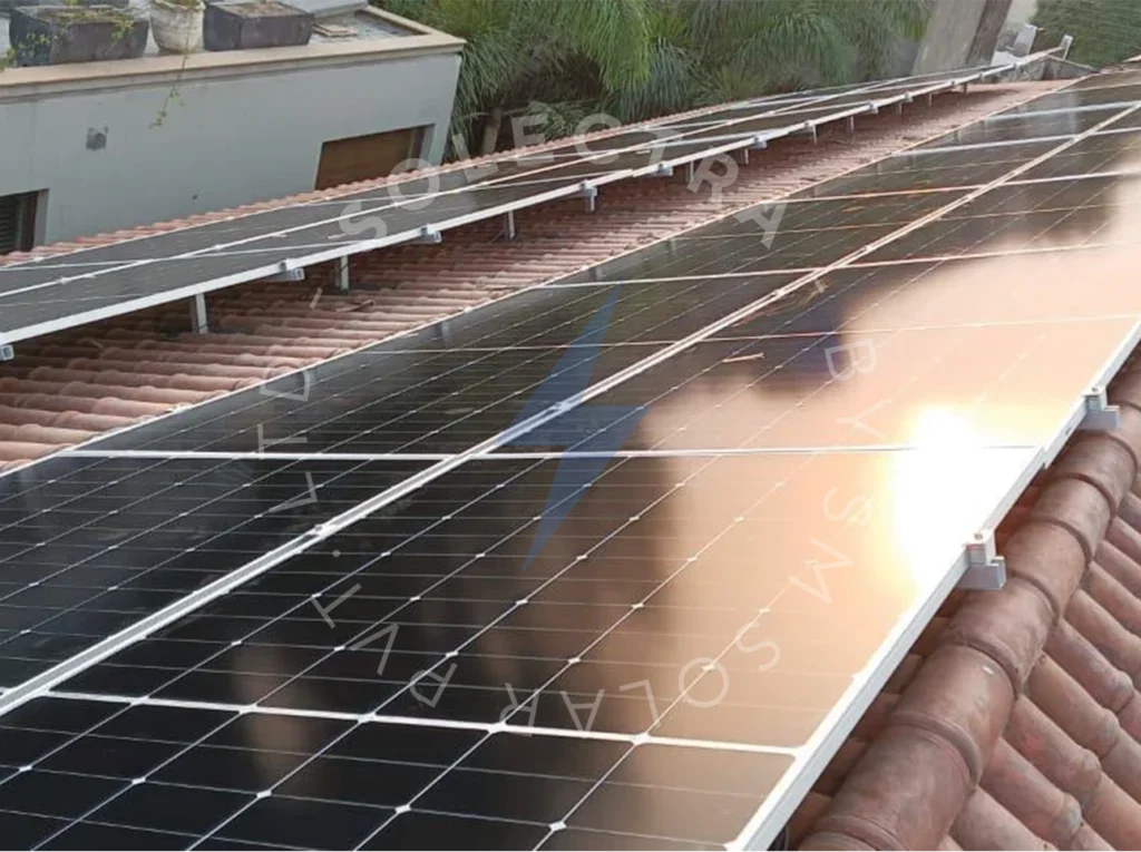 Solectra completed a 50KW on-grid solar installation for Shahzad Saleem, CEO of Nishat Chunian, adding a dedicated renewable energy system to the property.