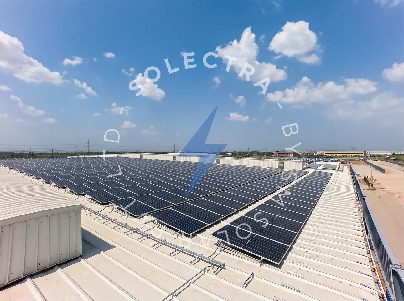 Hyundai 1MW on-grid solar system in Faisalabad by Solectra