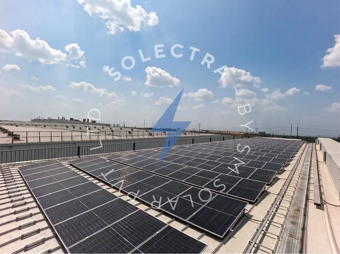 Hyundai 1MW on-grid solar system in Faisalabad by Solectra